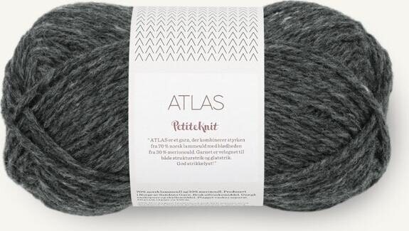 Sandnes Garn PetiteKnit Atlas 1070 Charcoal Melange