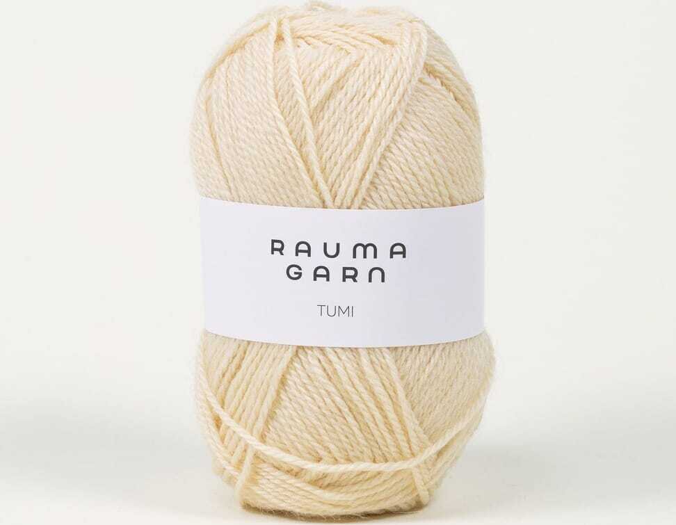 Rauma Garn Tumi 6409 Kremgul