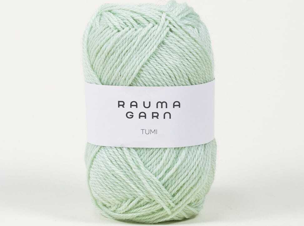 Rauma Garn Tumi 0376 Lys mintgrønn