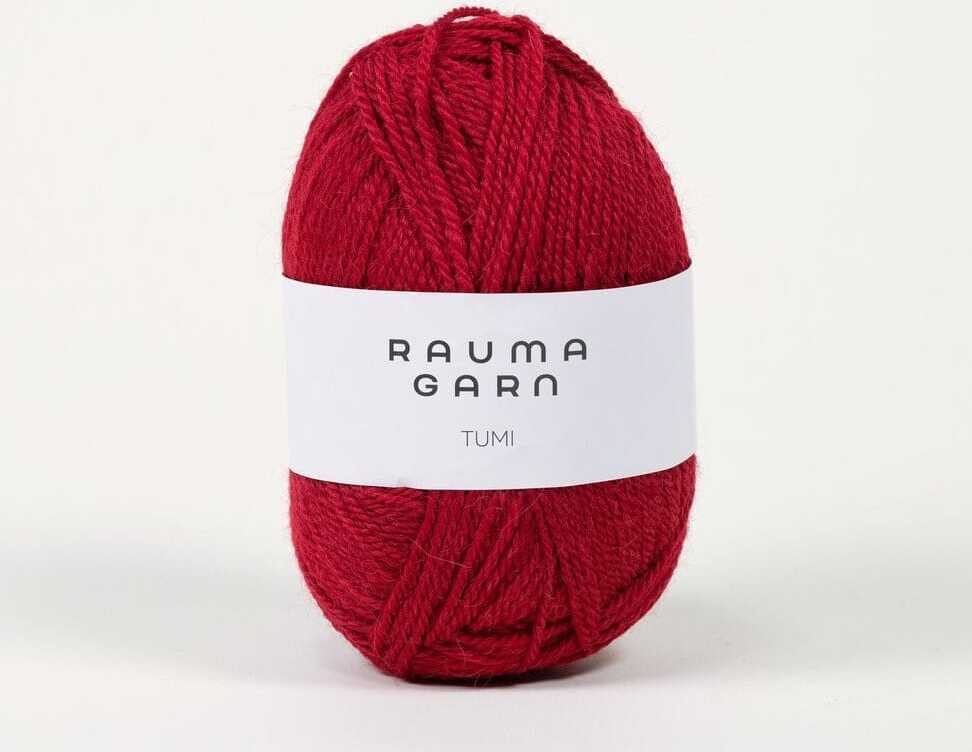 Rauma Garn Tumi 0588 Mørk rød