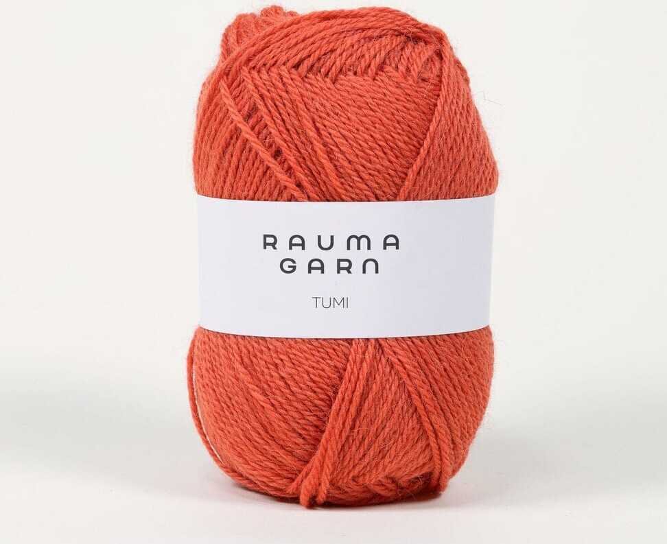 Rauma Garn Tumi B137 Korallrød