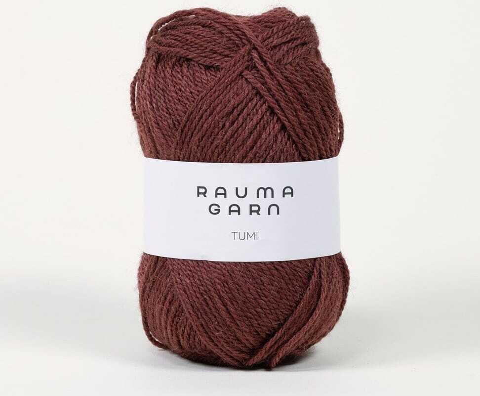 Rauma Garn Tumi 0053 Lys burgunder