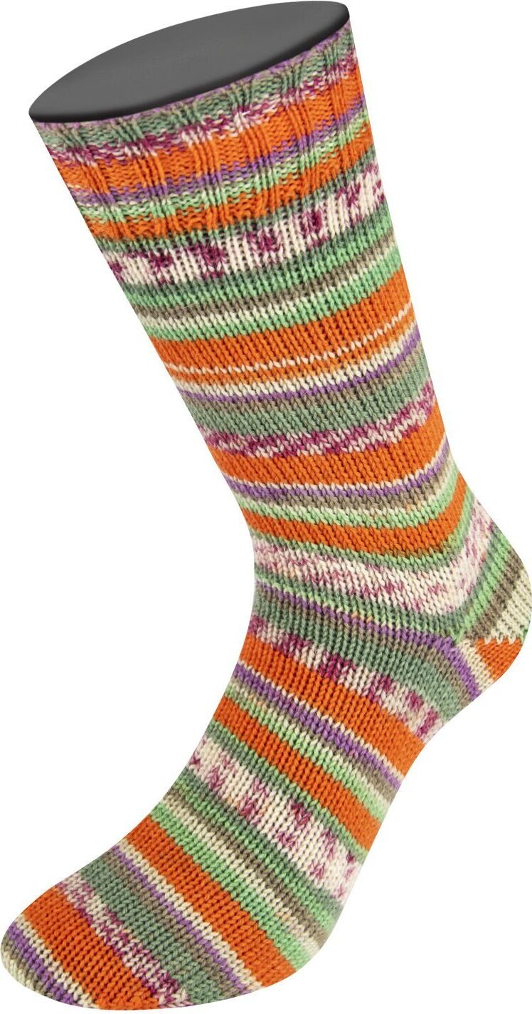 Lana Grossa Landlust Die Sockenwolle 4-ply 313 Streifen/Jacquard