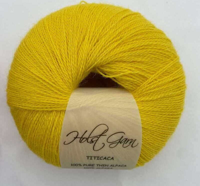 Holst Garn Titicaca 0001 Lemon - The Playground Collection