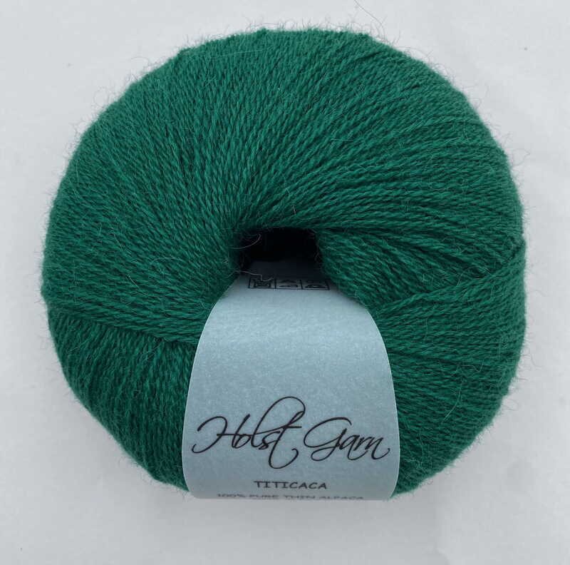 Holst Garn Titicaca 0005 Lush Green - The Playground Collection