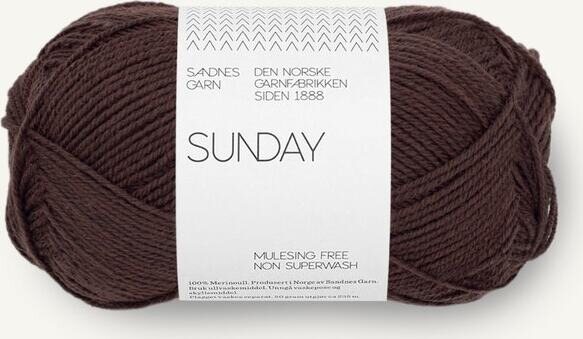 Sandnes Garn Sunday 3591 Chocolate Plum