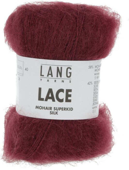 Lang Yarns Lace 62 burgundy