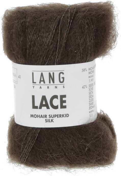 Lang Yarns Lace 168 dark brown