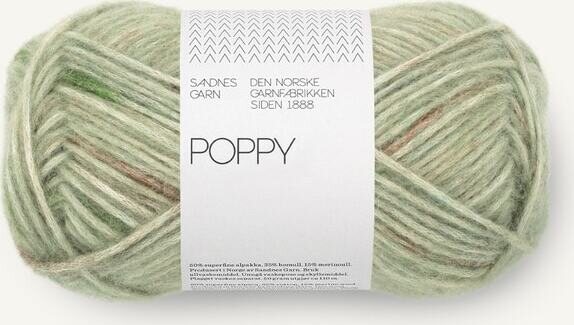 Sandnes Garn Poppy 8520 Green Marble