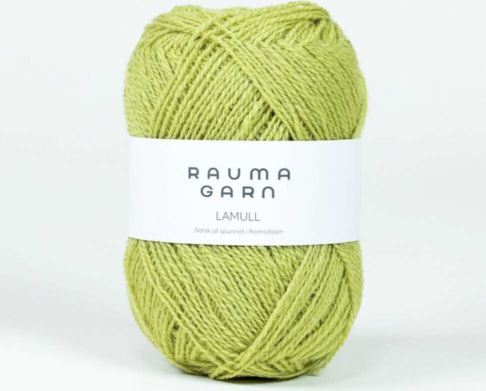 Rauma Garn Lamullgarn 112 Spiregrønn