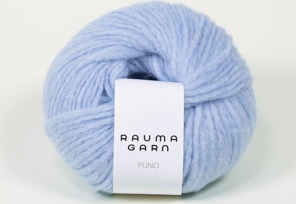 Rauma Garn Puno 5114 Lys blå