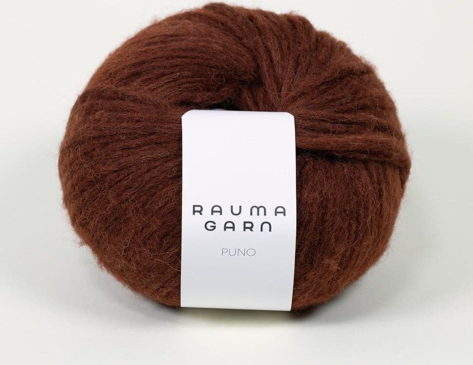 Rauma Garn Puno 332 Kastanje