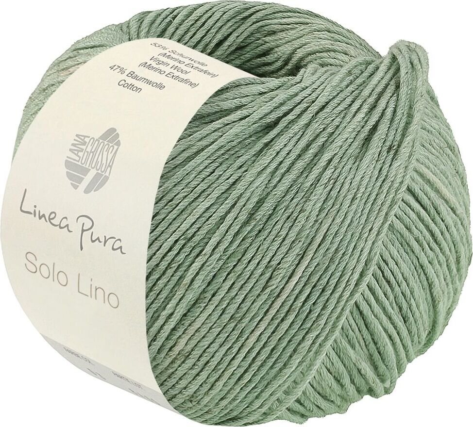 Lana Grossa Solo Lino 80 Mintgrün