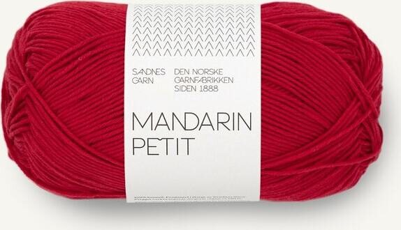 Sandnes Garn Mandarin Petit 4418 Tango Red