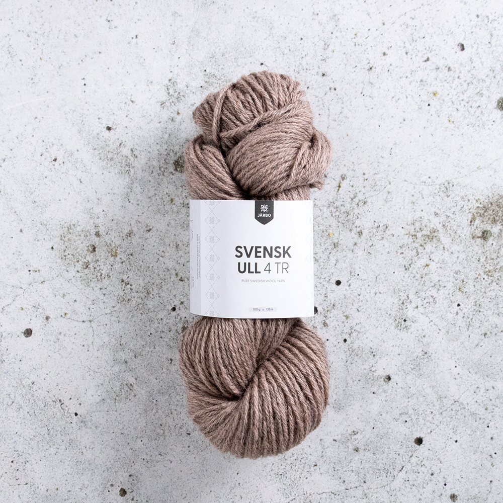 Järbo Garn Svensk Ull 4-säikeinen 59137 Kalkbruk Rose