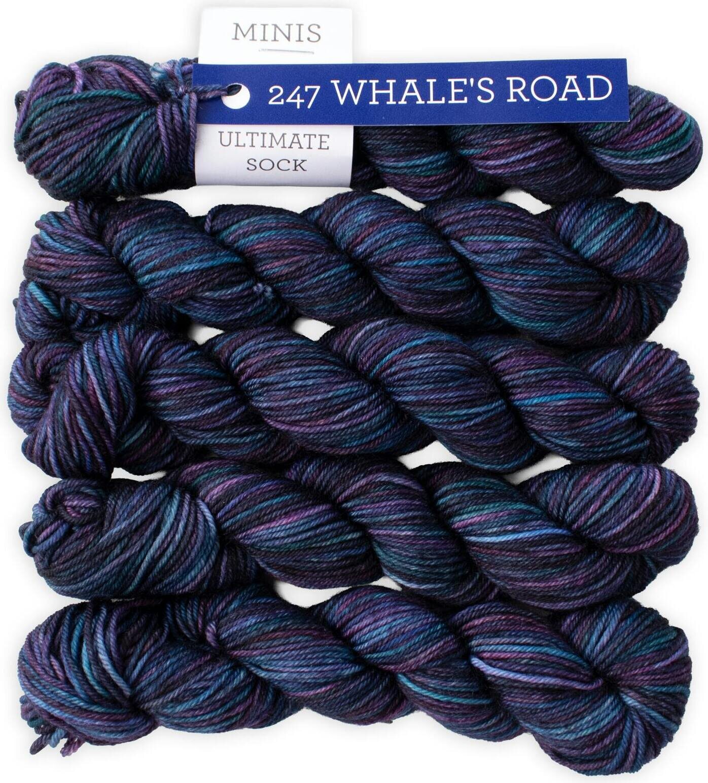 Malabrigo Ultimate Sock Minis Whale´s Road