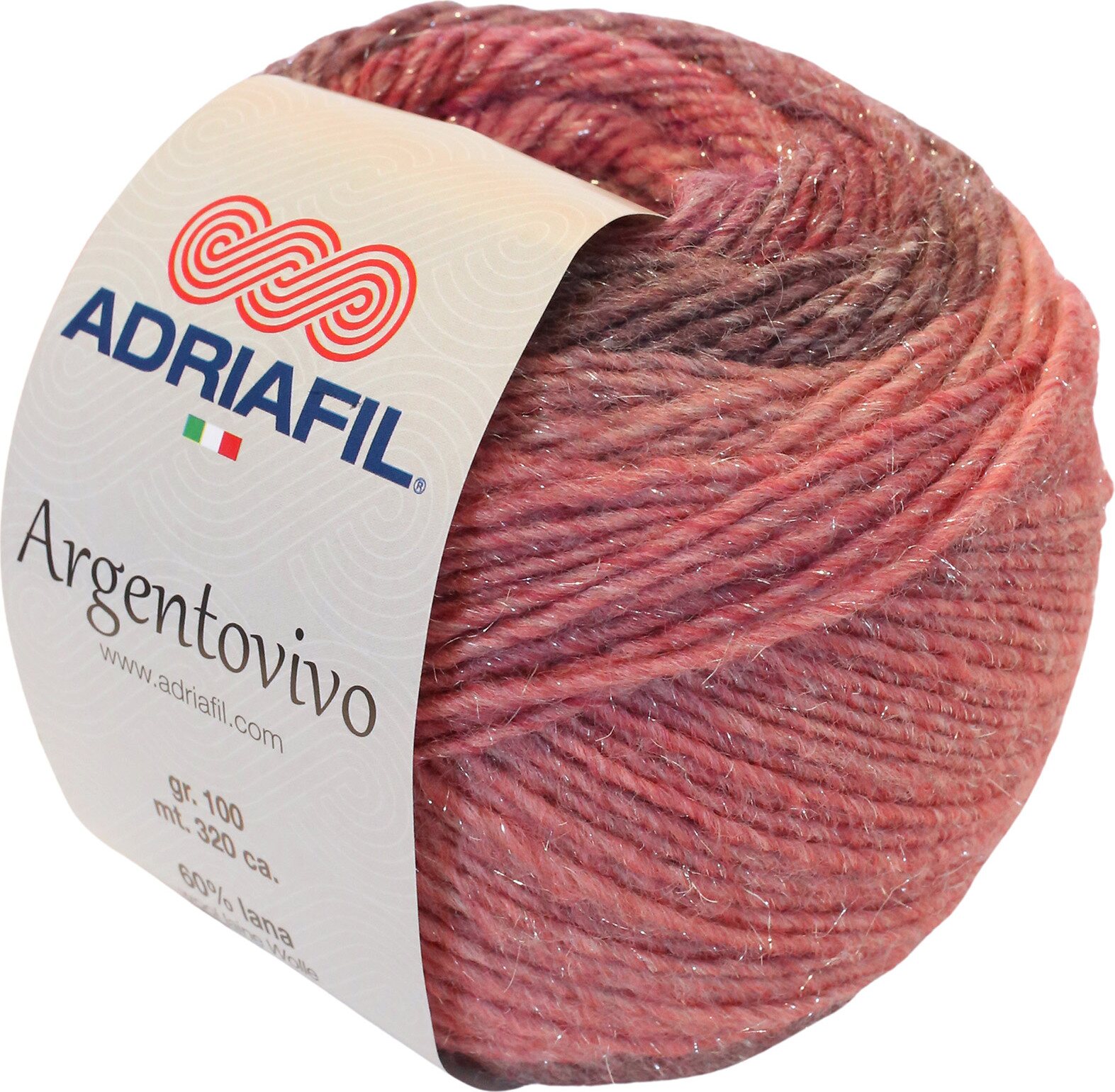 Adriafil Argentovivo 83 red-plum