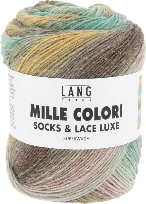 Lang Yarns Mille Colori Socks & Lace Luxe 222 mint