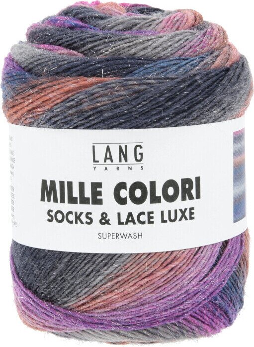 Lang Yarns Mille Colori Socks & Lace Luxe 218 violett