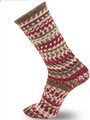 Katia SYMMETRIC SOCKS & MORE - CHRISTMAS 202 - Beige-Red-White