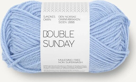 Sandnes Garn Double Sunday 5812 Brunnera blue