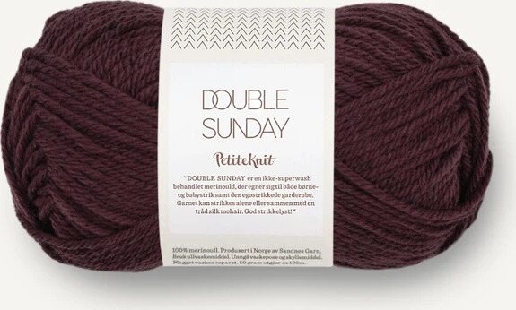Sandnes Garn PetiteKnit DOUBLE SUNDAY 4682 Velvet Fig
