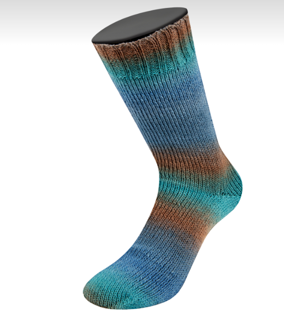 Lana Grossa Meilenweit 100 Color Mix Multi/Soft 17