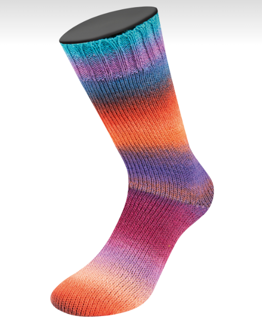 Lana Grossa Meilenweit 100 Color Mix Multi/Soft 19