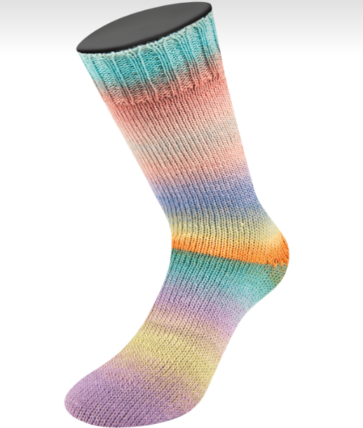 Lana Grossa Meilenweit 100 Color Mix Multi/Soft 20