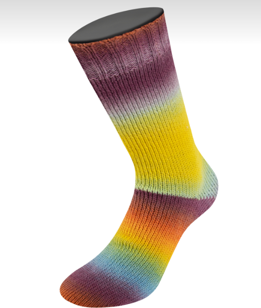 Lana Grossa Meilenweit 100 Color Mix Multi/Soft 24