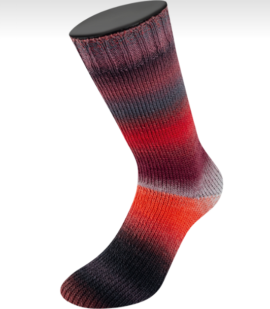 Lana Grossa Meilenweit 100 Color Mix Multi/Soft 70