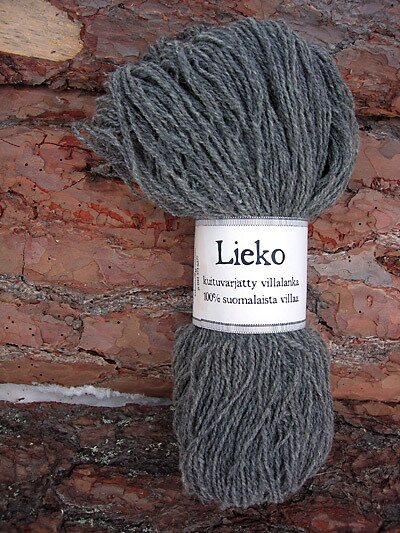 Kehrätär Lieko 135x2 TEX 110 keskiharmaa