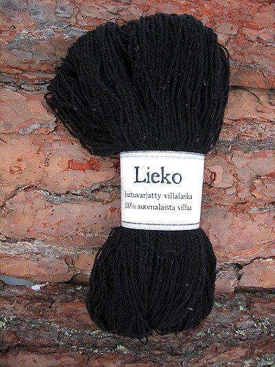 Kehrätär Lieko 135x2 TEX 140 musta