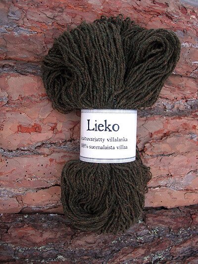 Kehrätär Lieko 135x2 TEX 340 vihreänruskea
