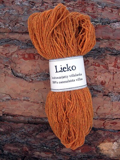 Kehrätär Lieko 135x2 TEX 420 oranssinkeltainen