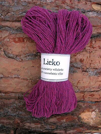 Kehrätär Lieko 135x2 TEX 640 punertava lila