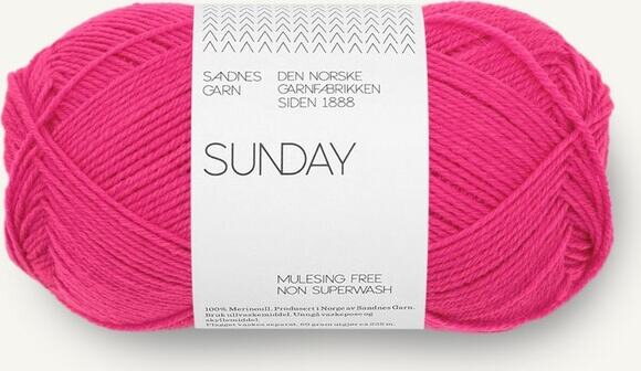 Sandnes Garn Sunday 4518 Hot Pink