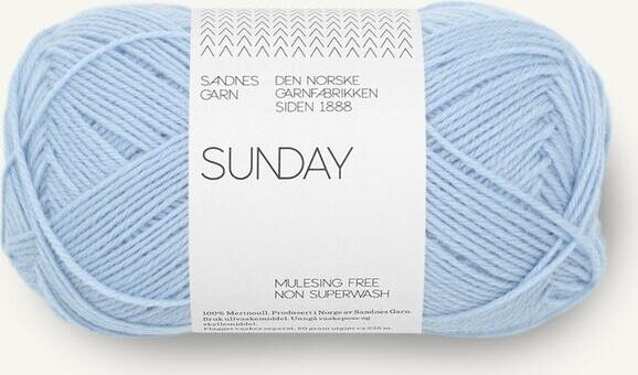 Sandnes Garn Sunday 5812 Brunnera Blue
