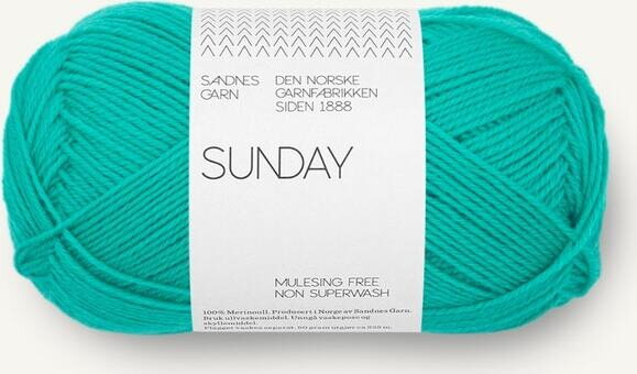 Sandnes Garn Sunday 7526 Spectra Green