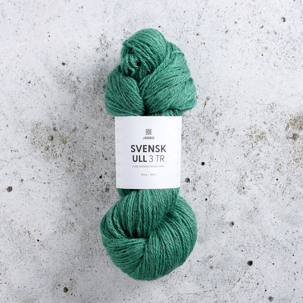 Järbo Garn Svensk Ull 3-säikeinen 29 Ädelgran Green