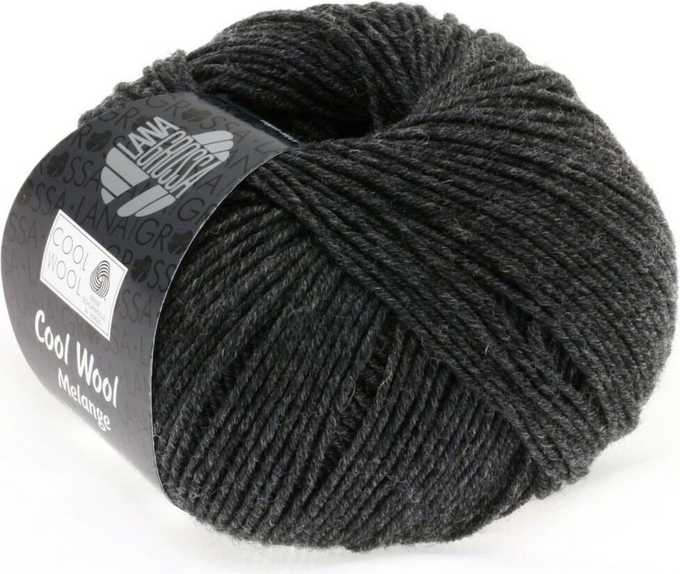 Lana Grossa Cool Wool 444 Anthrazit