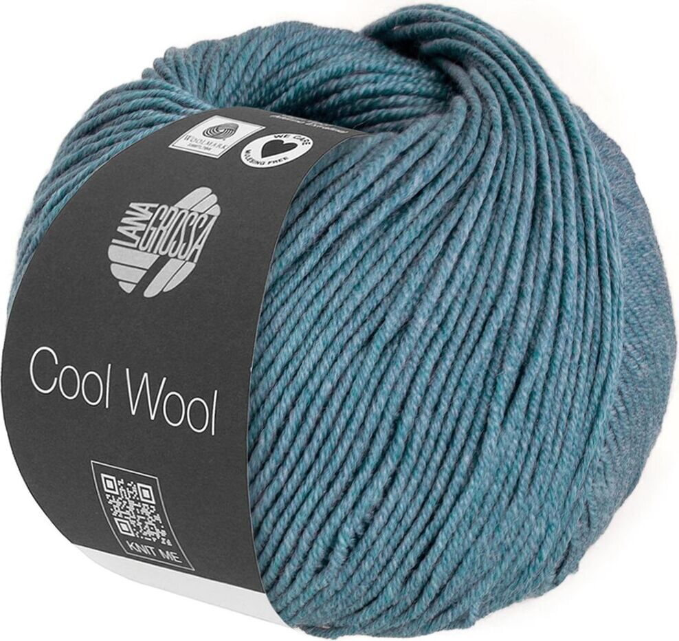 Lana Grossa Cool Wool 1433 Taubenblau meliert