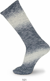 Katia Taimi socks 6-ply 101 Antrasiitti