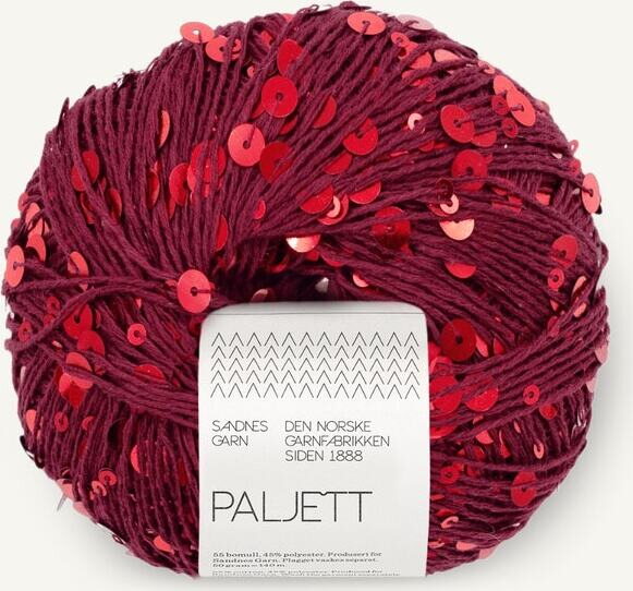 Sandnes Garn Paljett 4370 Berry Glow