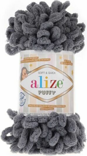 Alize Puffy 87 tummanharmaa