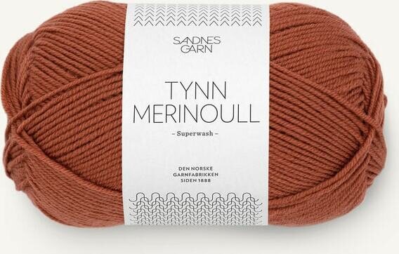 Sandnes Garn Tynn Merinoull 3345 Rust (poistuva väri)