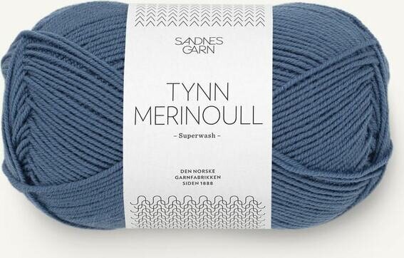Sandnes Garn Tynn Merinoull 6052 Jeansblå