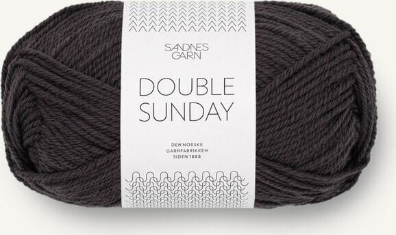 Sandnes Garn Double Sunday 3800 Bristol Black