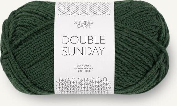 Sandnes Garn Double Sunday 8082 Skoggrønn