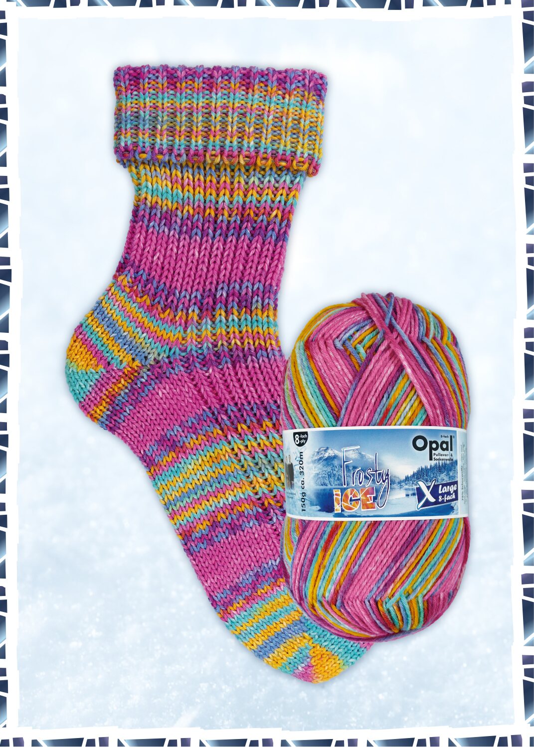 Opal Frosty Ice 8-ply 11354